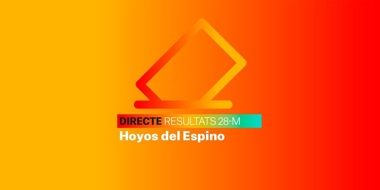 Resultats Eleccions Hoyos del Espino | Escrutini de les Municipals 2023