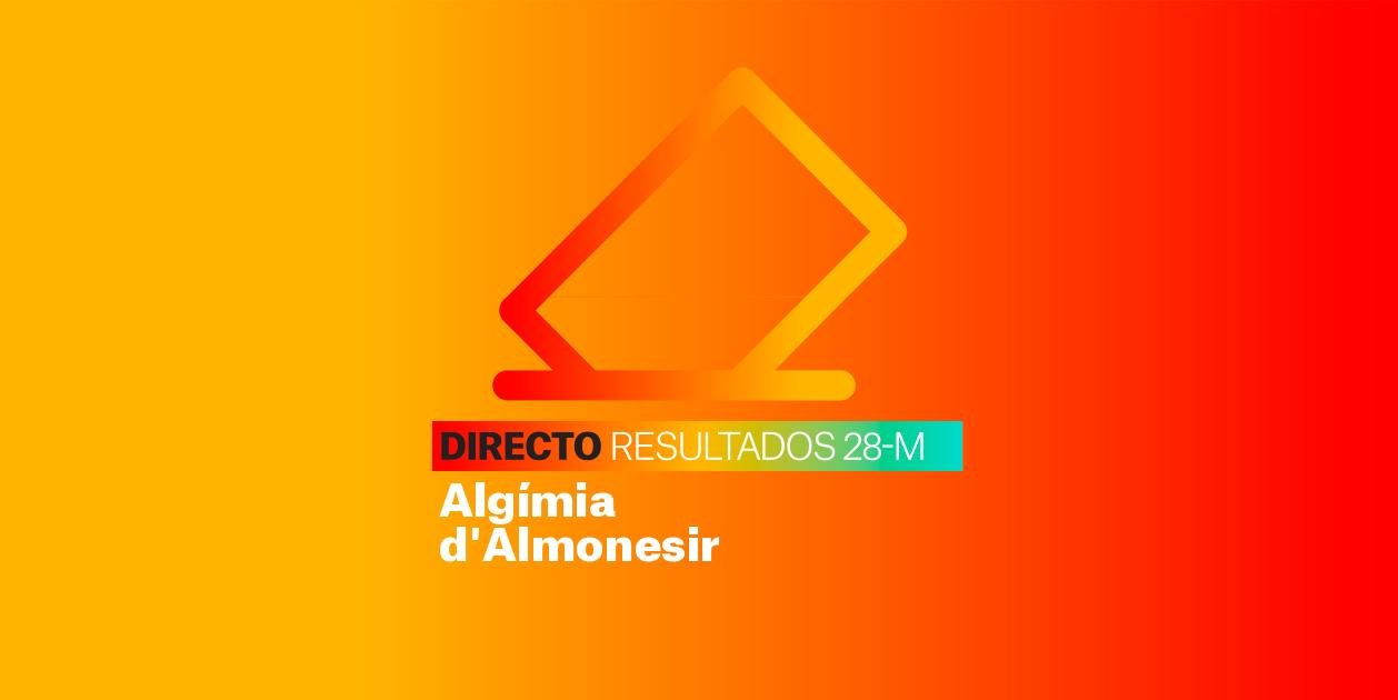 Resultados Elecciones Algímia d'Almonesir | Escrutinio de las Municipales 2023