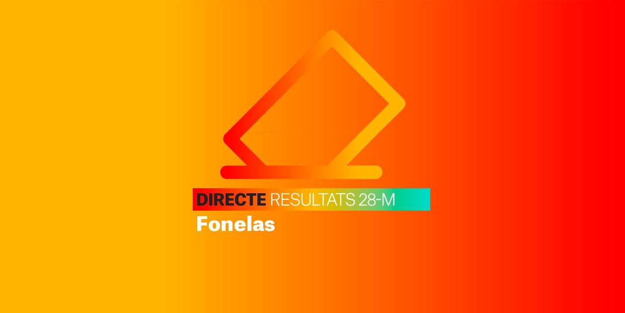 Resultats Eleccions Fonelas | Escrutini de les Municipals 2023