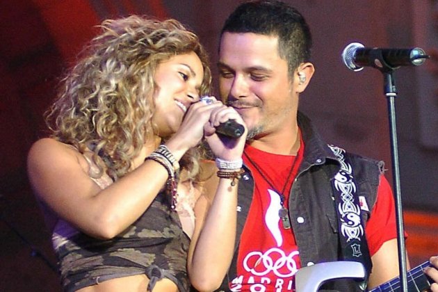 Shakira y Alejandro Sanz EFE