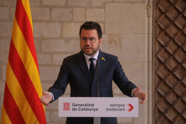 Pere Aragonès, compareix després eleccions 28M i convocatoria 23J (1) Eva Parey Pere Aragonès, compareix després eleccions 28M i convocatoria 23J (1) Eva Parey