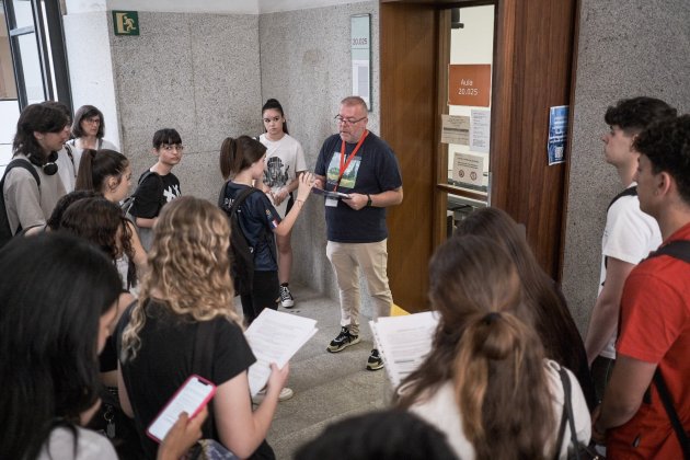 Selectividad 2023 en la Facultad de Pompeu Fabra Ciutadella. Foto: Carlos Baglietto