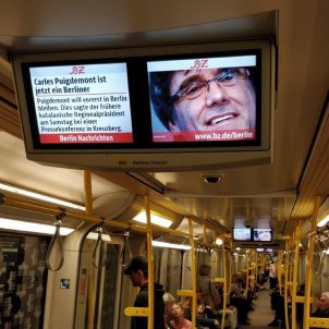 puigdemont metro a berlin