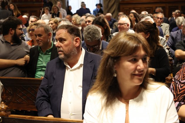 ple investidura barcelona oriol junqueras i laura borràs / Miquel Muñoz