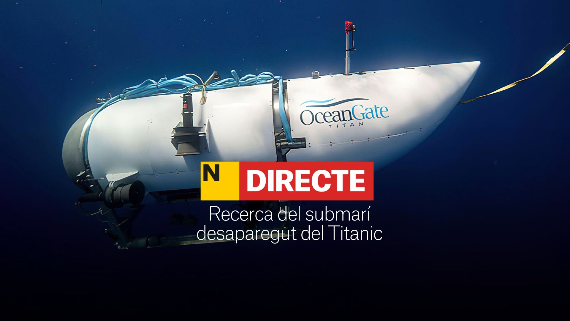 Submarí del Titanic, DIRECTE | Troben les restes del Titan i els tripulants es donen per morts