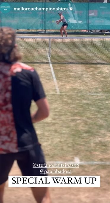 Paula Badosa Stefanos Tsitsipas Instagram