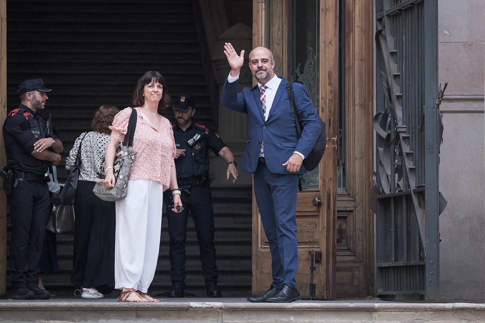La Fiscalia va oposar-se a l'amnistia de l'exconseller Buch i el sergent Escolà per l'escorta a Puigdemont