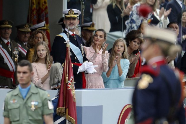 Leonor en el desfile EFE