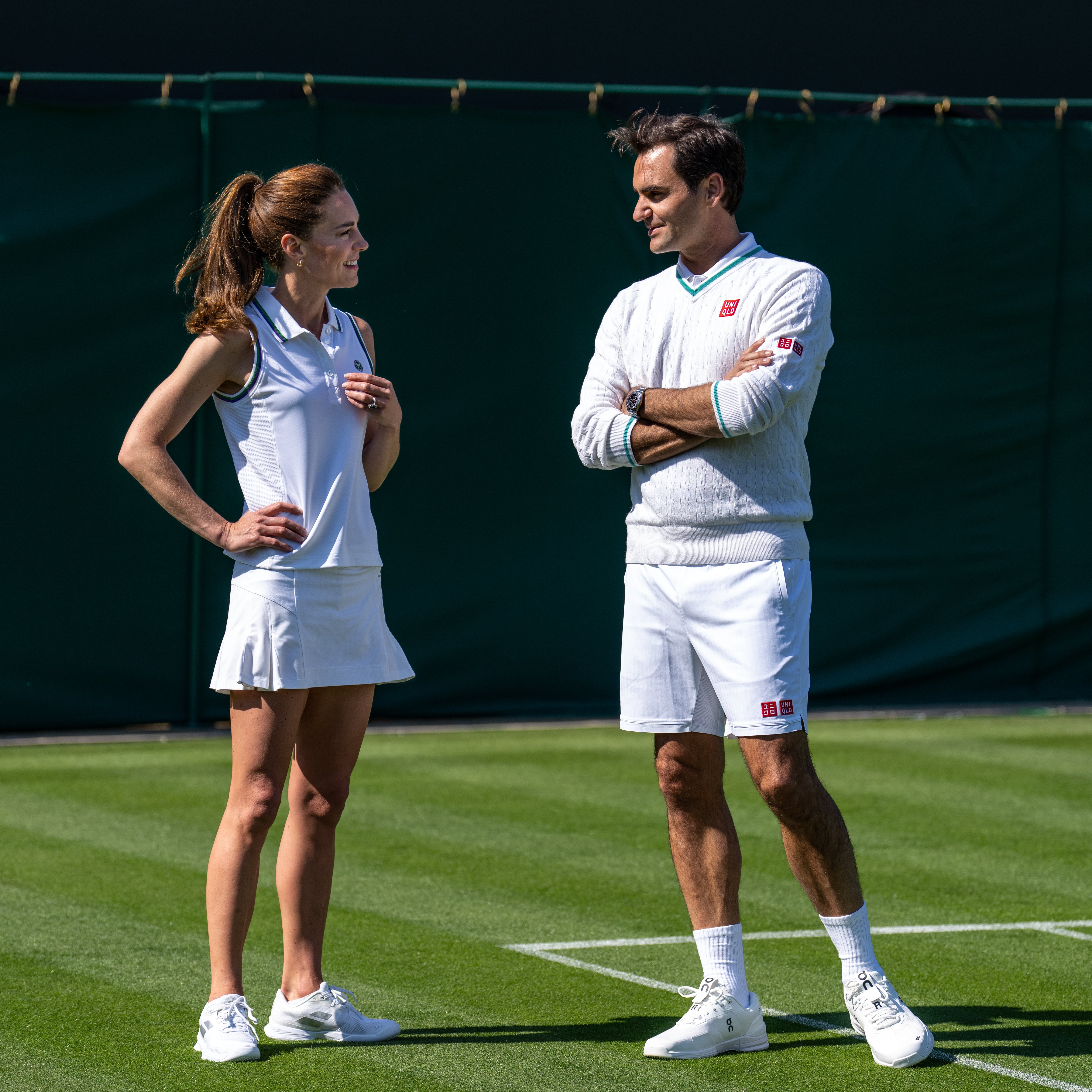 Roger Federer Kate Middleton GTRES