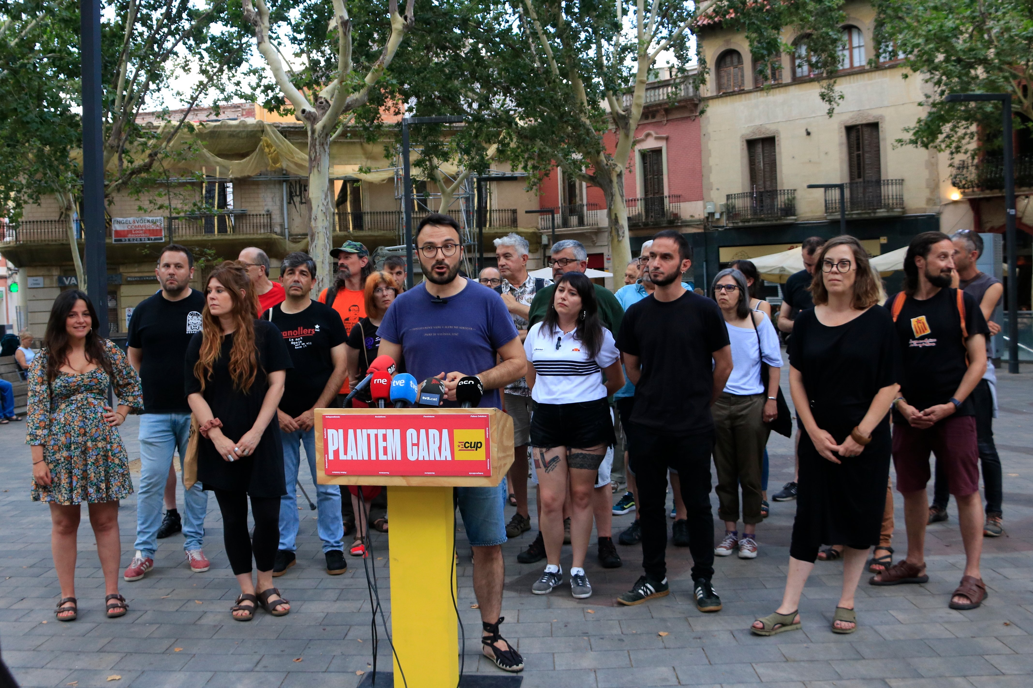 La CUP arrenca campanya pel 23-J apuntant contra el PSC: "Són un perill"