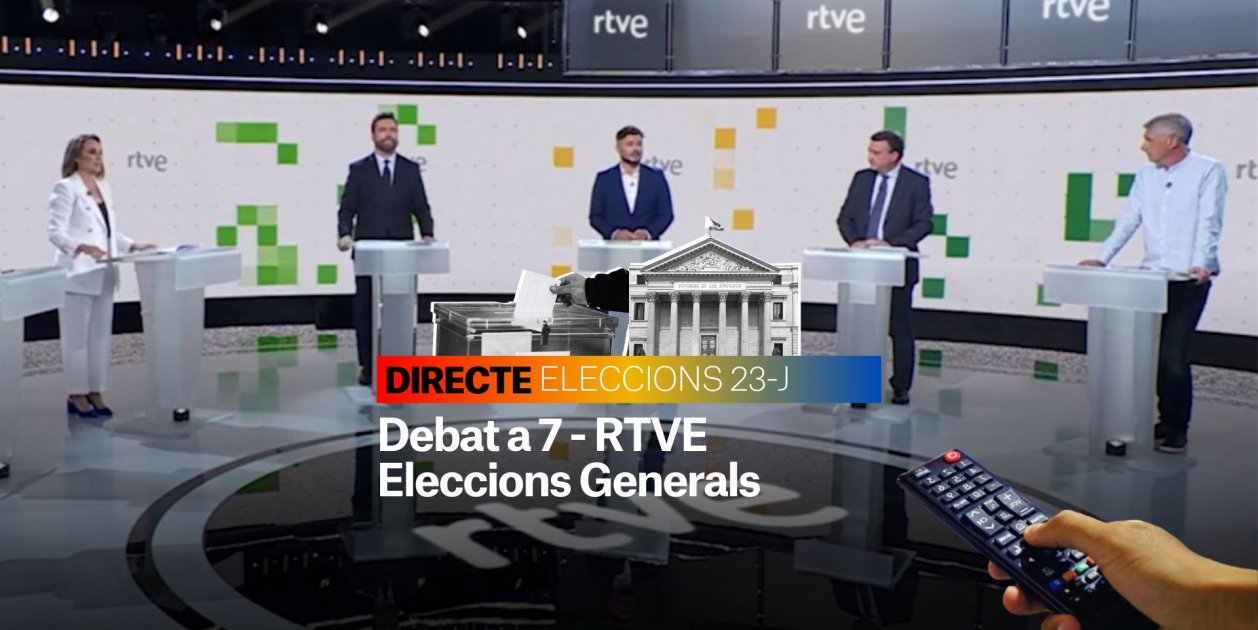 Debate Electoral En Directo En Rtve Hoy Elecciones Generales 2023