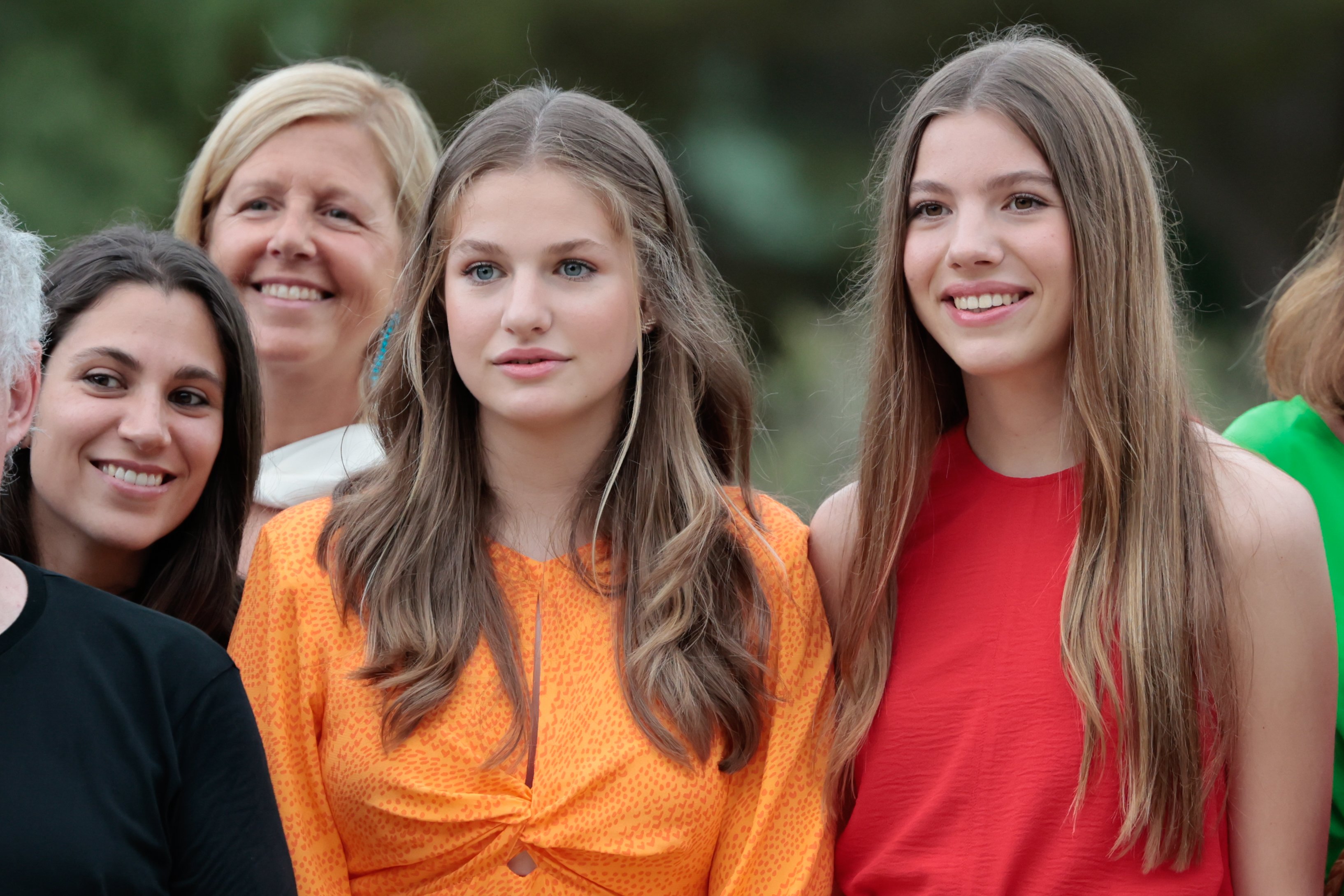 Leonor y Sofía EFE