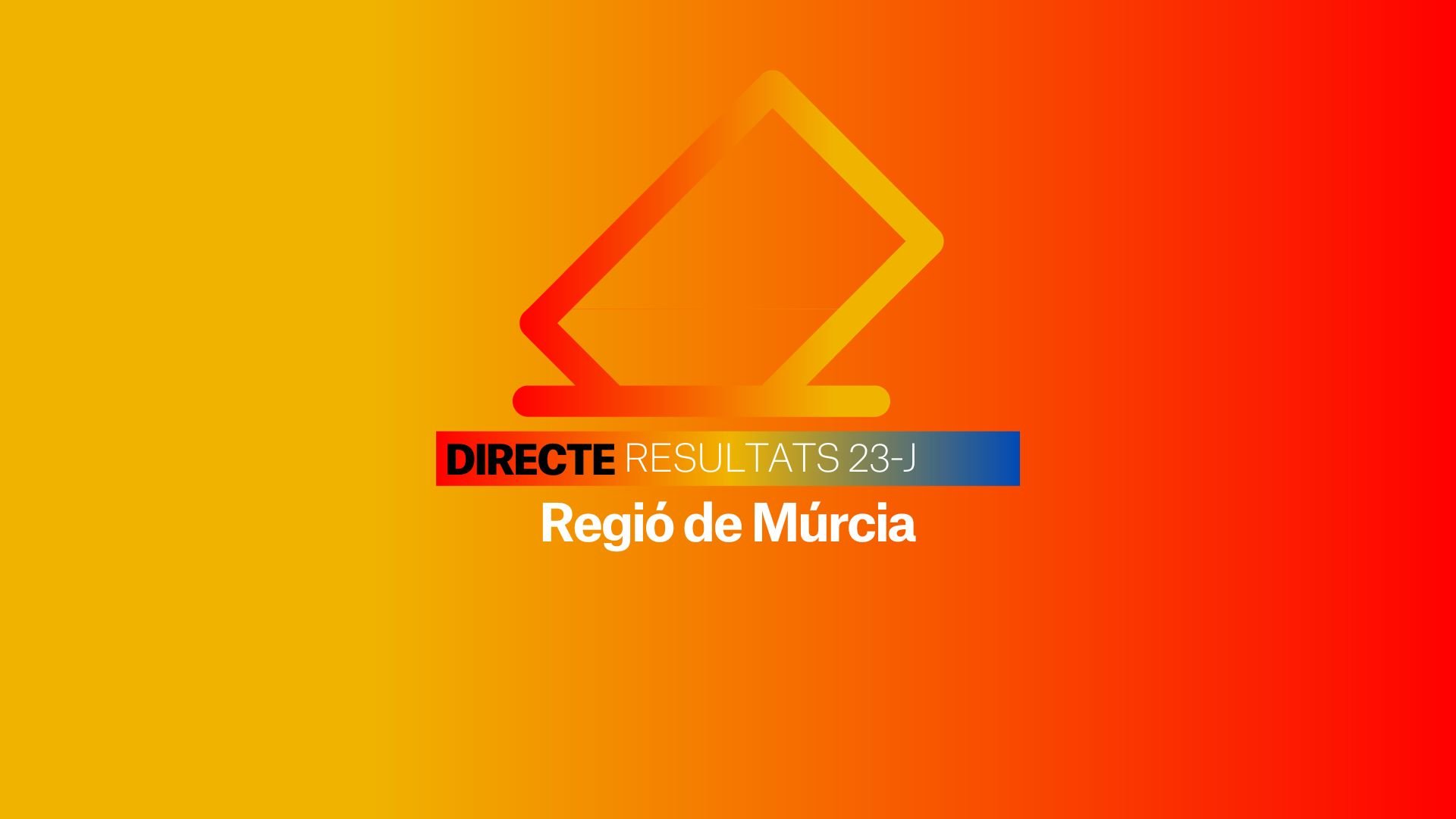 Resultats Eleccions Generals 2023 a Múrcia, DIRECTE | Escrutini en temps real