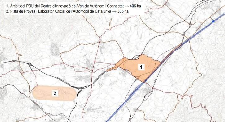 Pla director urbanístic (PDU) per implantar un Centre d’Innovació del Vehicle Autònom i Connectat