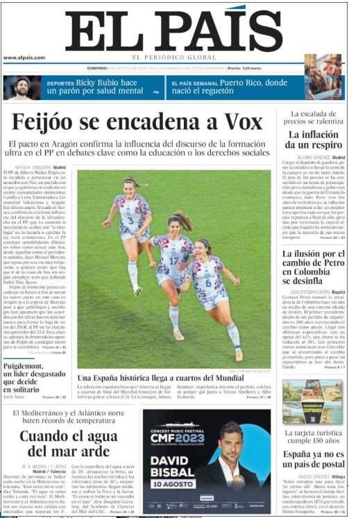 el pais 6 agosto