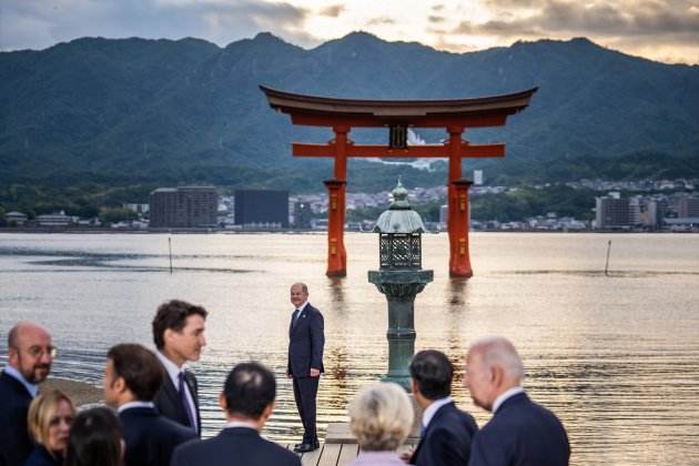 EuropaPress 5210133 19 may 2023 japan hiroshima l r presidente of the european council charles