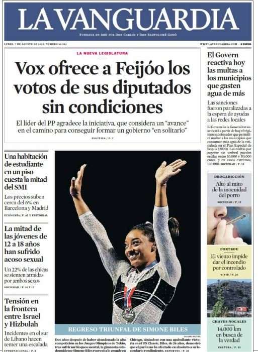 la vanguardia 7 agost