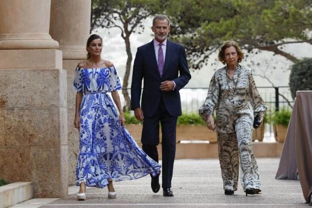 Felipe, Reina Sofia, Letícia efe