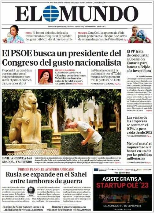 el mundo 10 agost