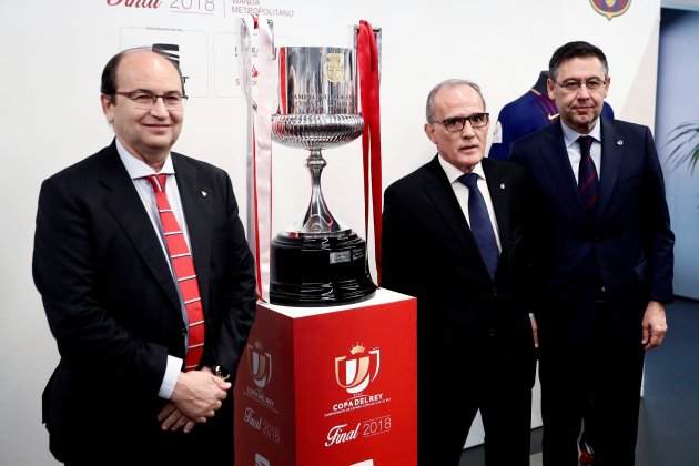 José Castro Bartomeu Barça Copa del Rei final Sevilla EFE