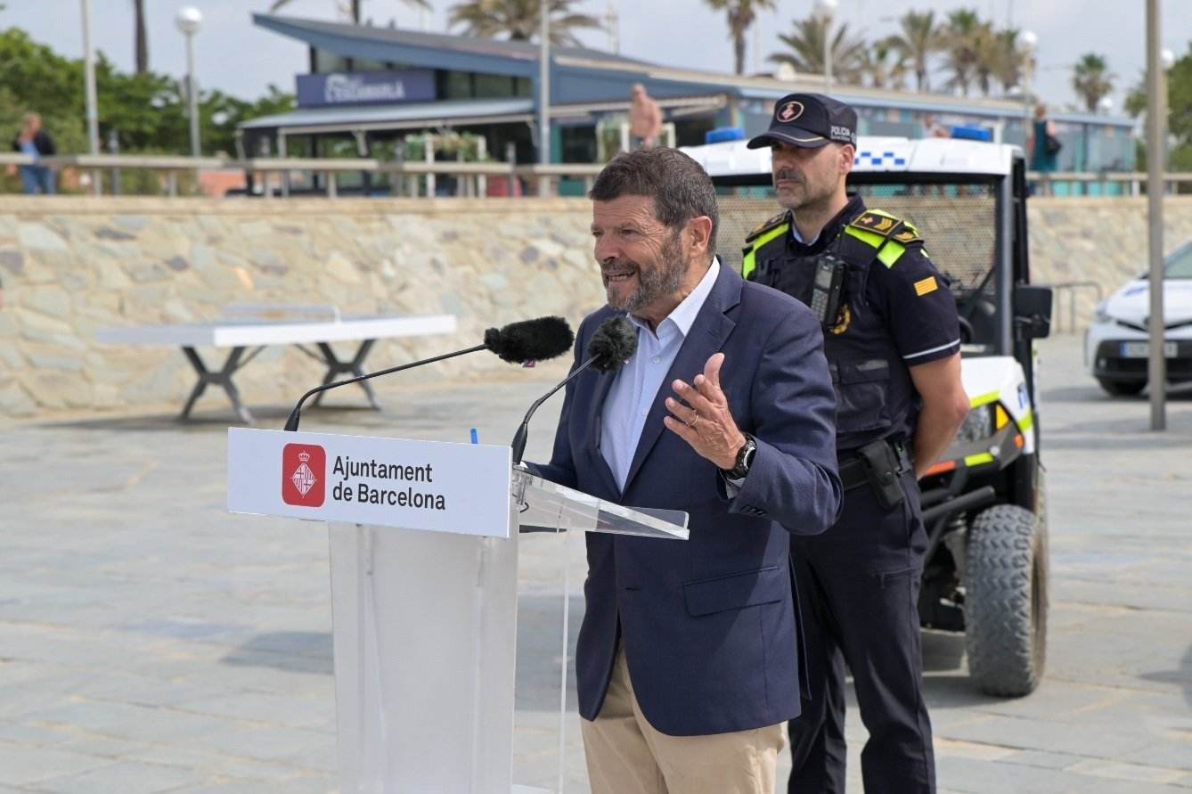 Batlle sostiene en vísperas de la Mercè que Barcelona es "segura" y los ataques con arma blanca "esporádicos"