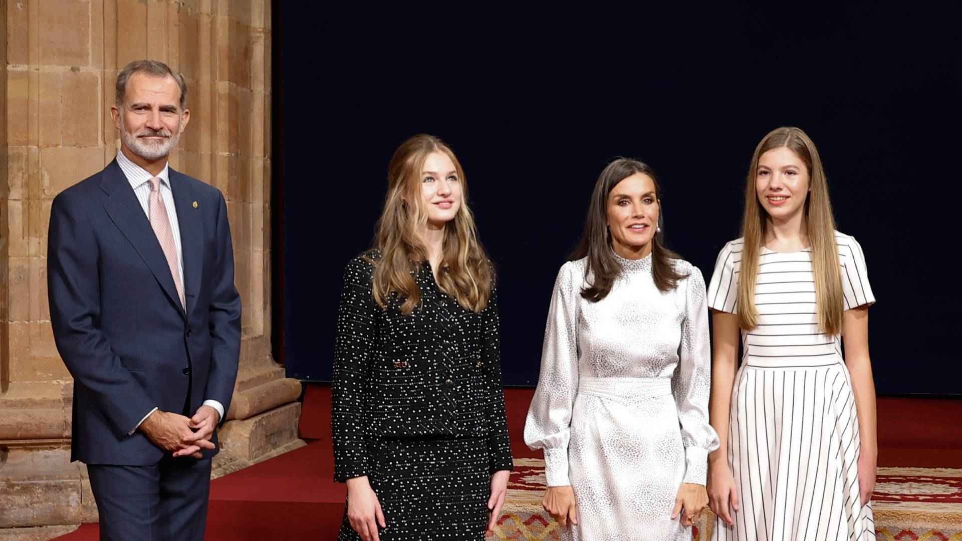 Letizia amb les seves filles 