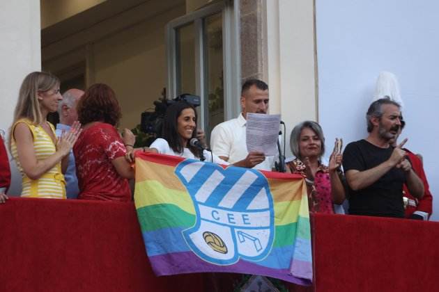 andrea porta i alex cano, pregoners festes de gràcia / Foto: Miquel Muñoz