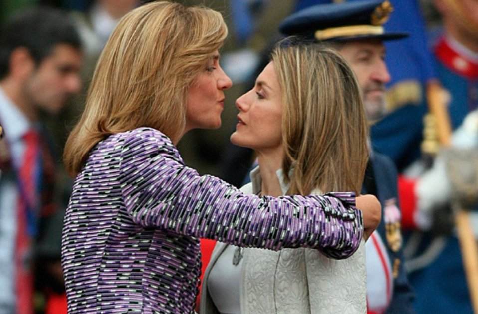 Letizia y Cristina EFE