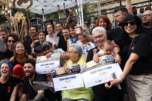 La calle Mozart, segunda posición del concurso de calles adornadas de las Fiestas de Gracia 2023