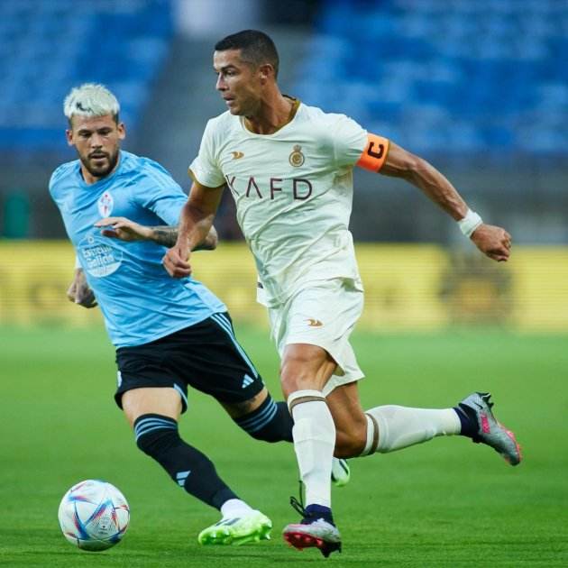 EuropaPress 5338308 cristiano ronaldo of nassr in action during algarve trophy football match