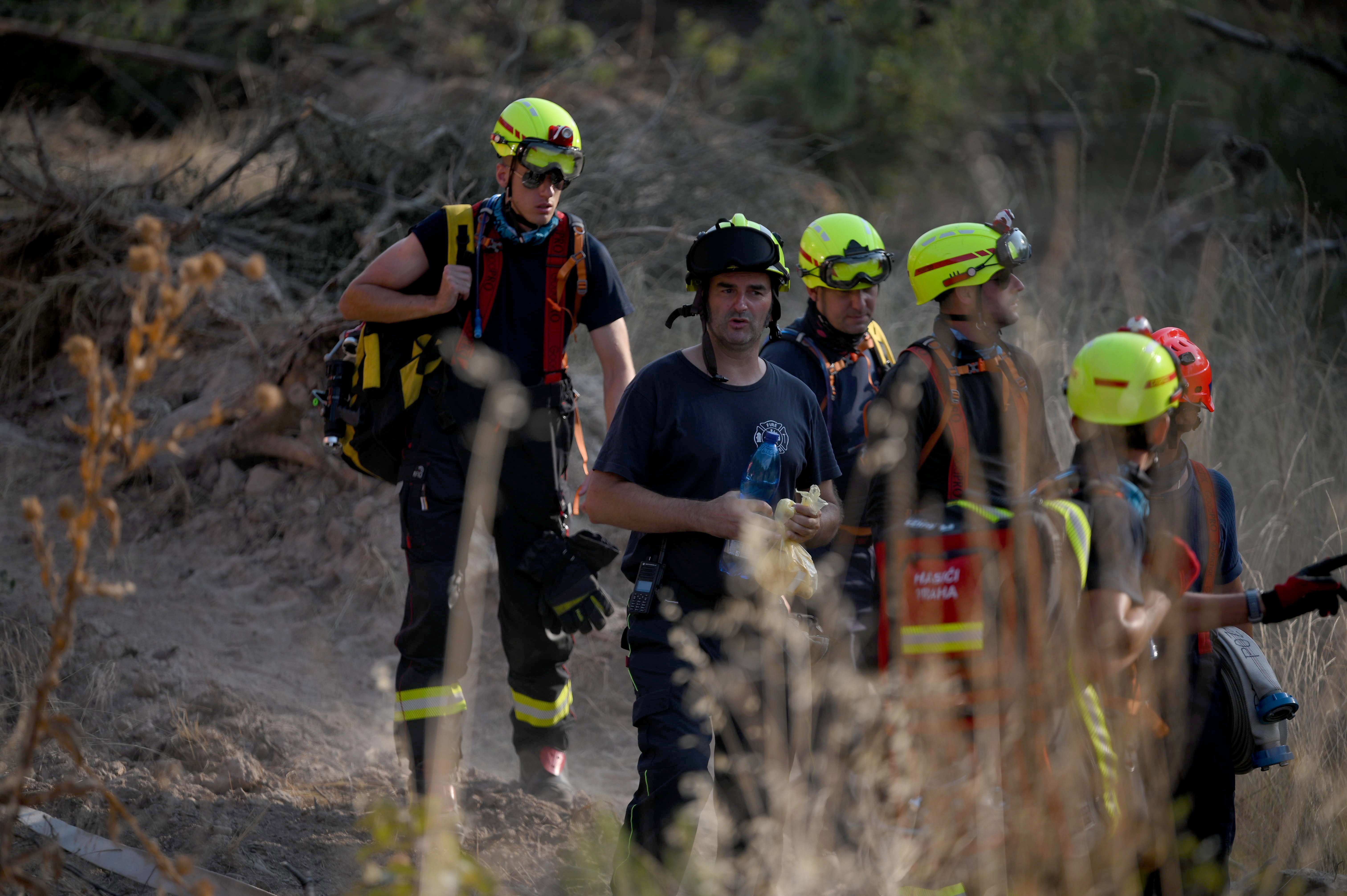 Grecia: el incendio de Evros quema sin control (un día más)