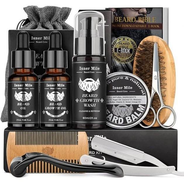 Kit Barba Cuidado Para Hombre