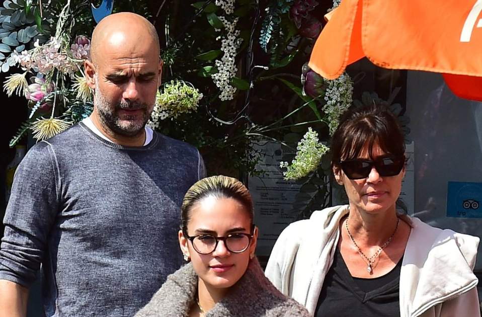 Pep Guardiola Cristina Serra Maria Guardiola GTRES