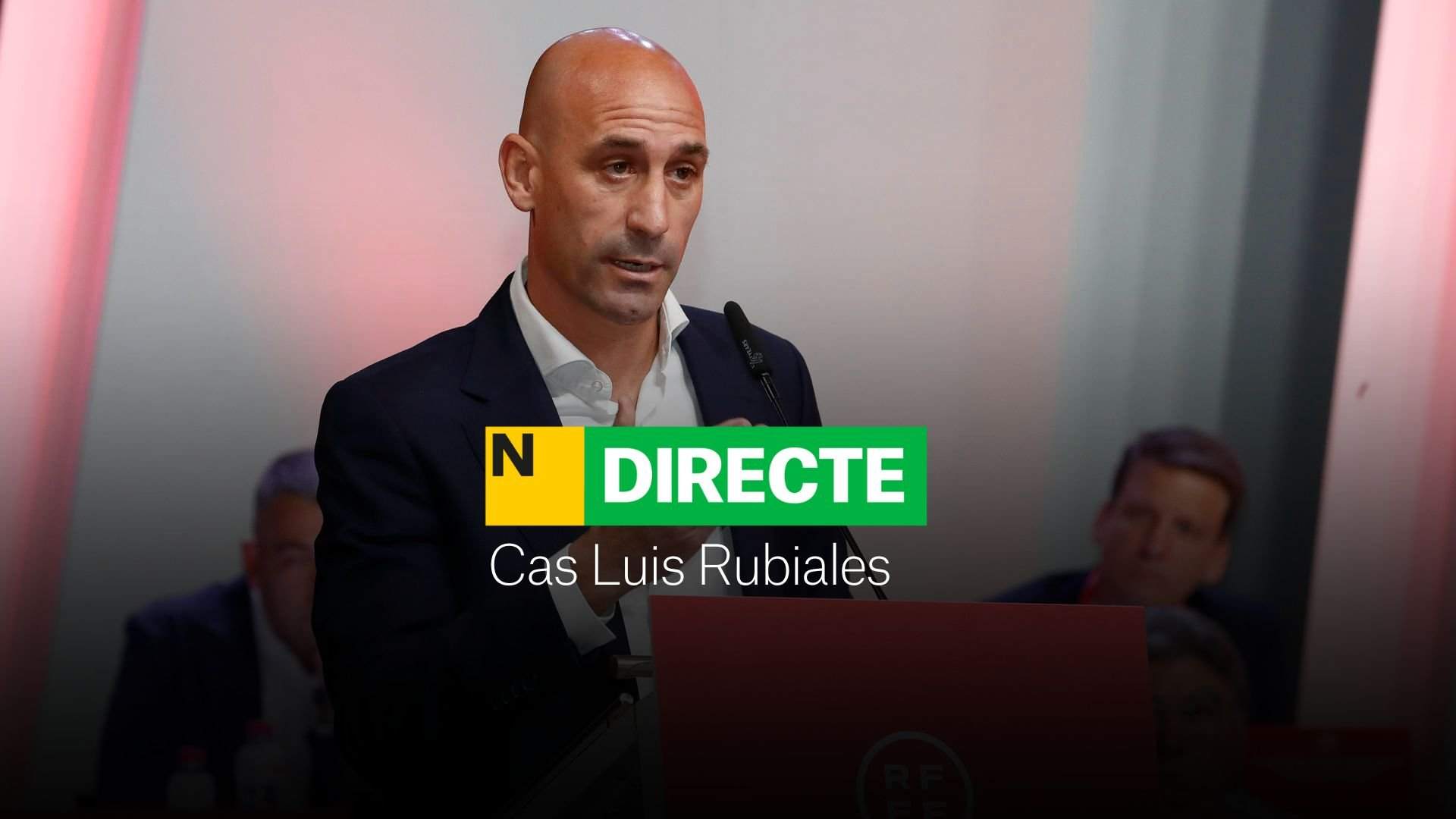 Luis Rubiales, DIRECTO | Última hora de la resolución del TAD y la crisis de la RFEF