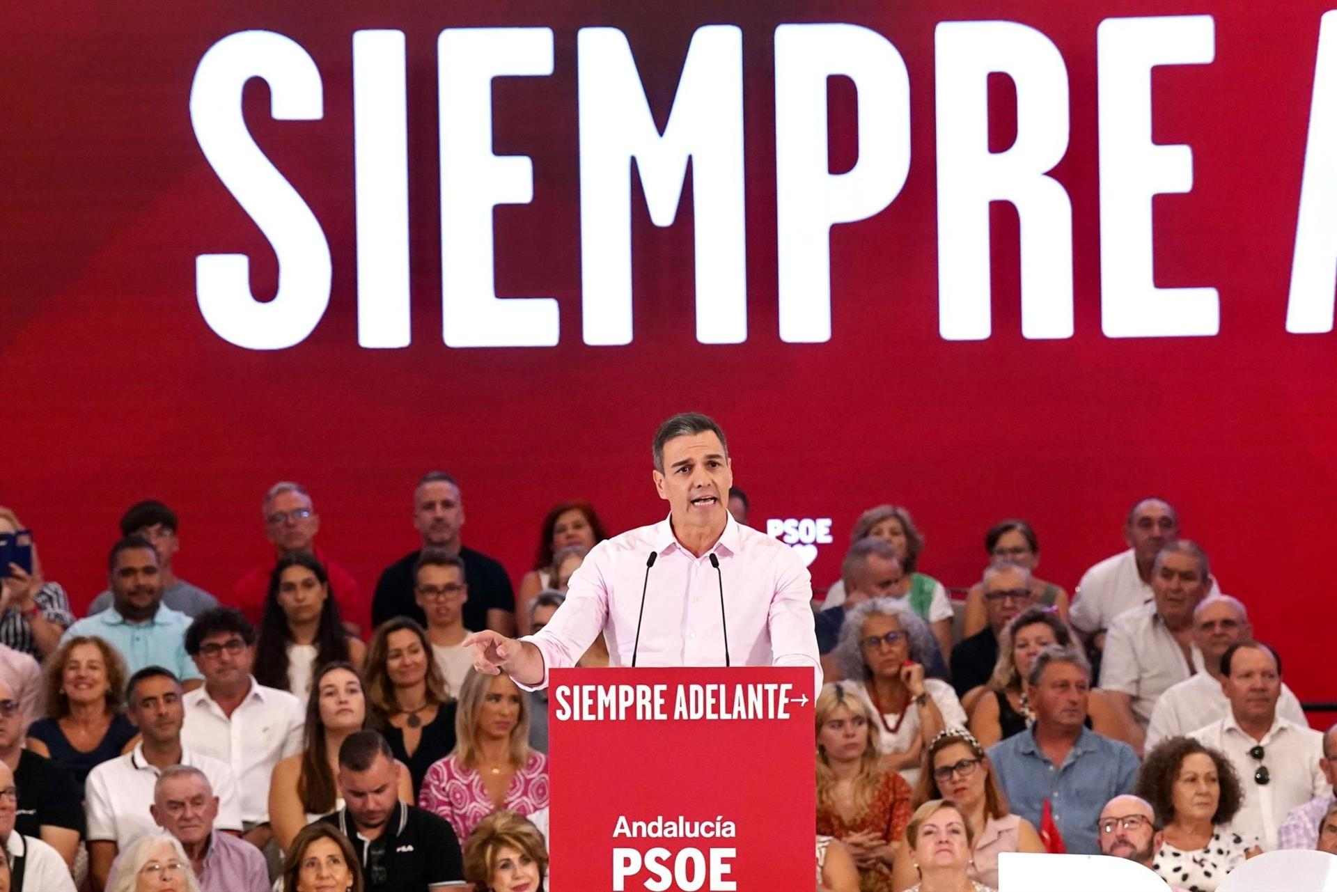 Pedro Sánchez señala a Rubiales y le afea que no puede aspirar a representar España: "Se acabó"