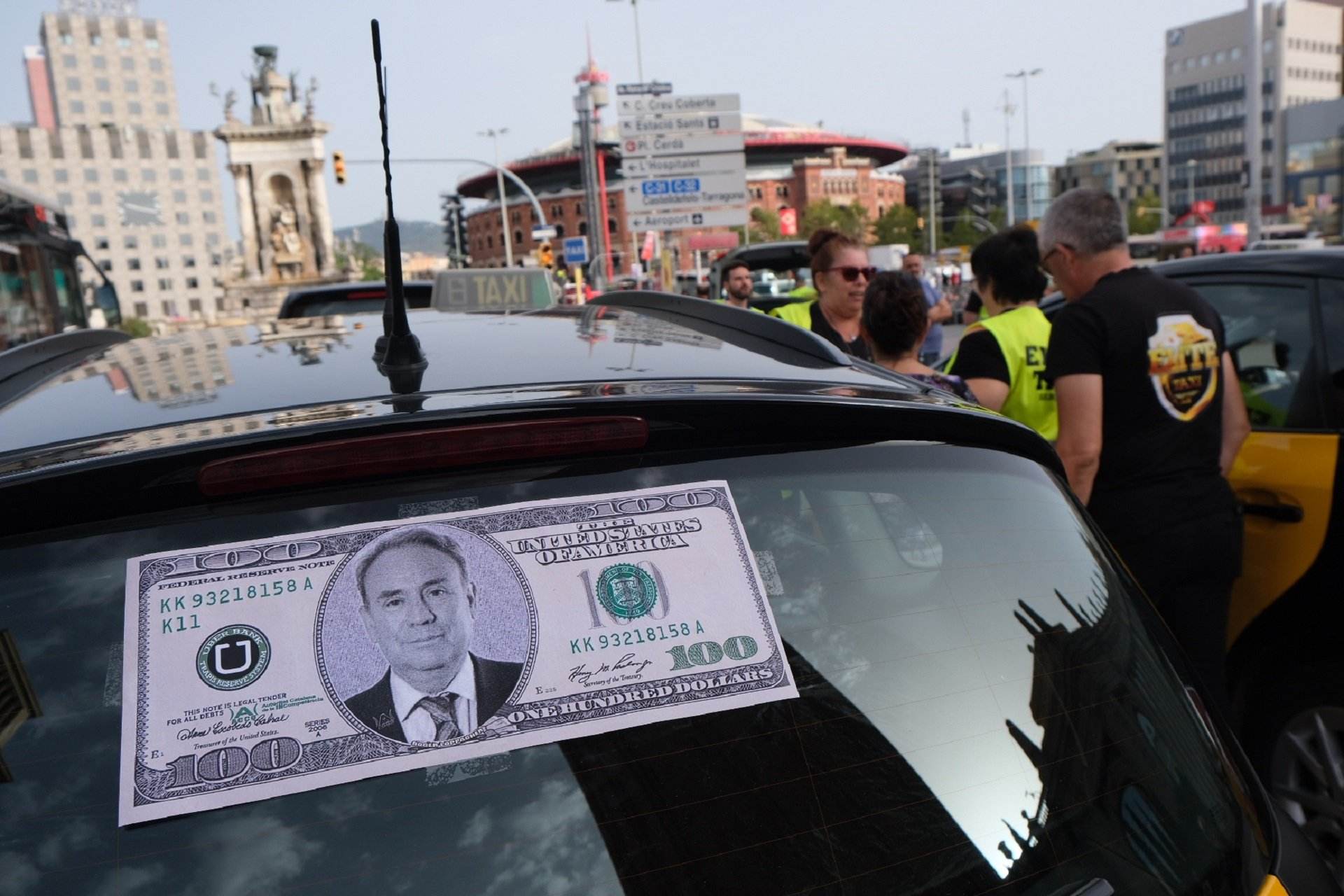 marcha lenta taxis Barcelona (4)