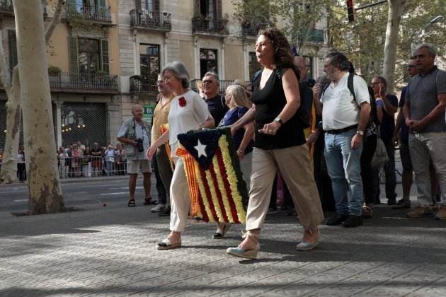 festividad nacional catalunya ofrenda floral 2023 ANC Dolors Feliu / Foto: Eva Parey