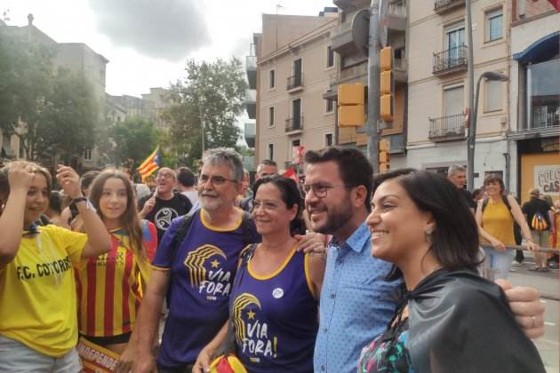 pere aragonès diada 2023 malena ramajo