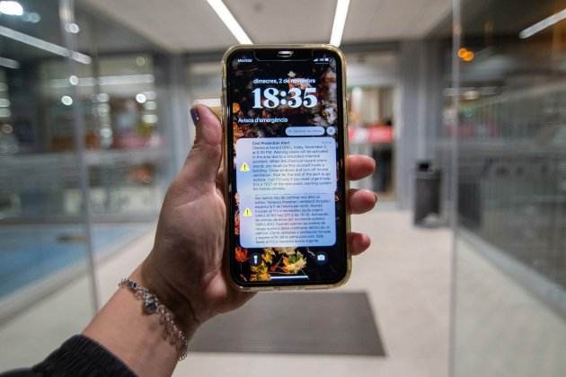 EuropaPress 4786157 mensaje llega telefonos moviles simulacro plaseqta plan emergencia exterior