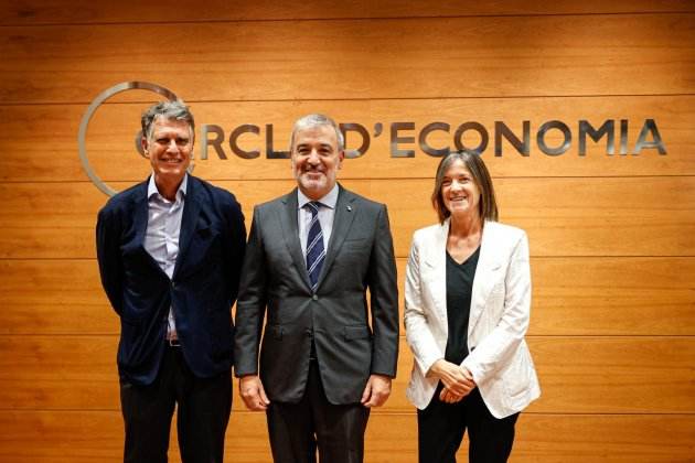 Jaume Collboni Jaume Guardiola Teresa Garcia Mila Cercle Economia / Montse Giralt