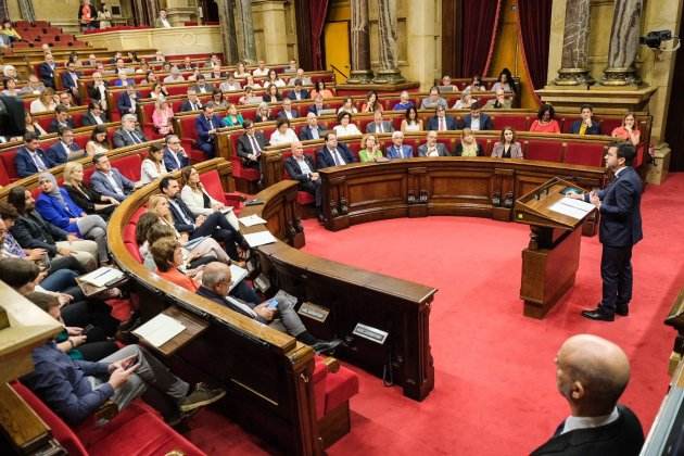 Pere Aragonès, al debat de política general / Carlos Baglietto