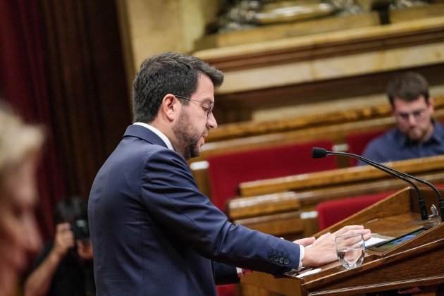 Pere Aragonès, debat política general Parlament de Catalunya  Carlos Baglietto