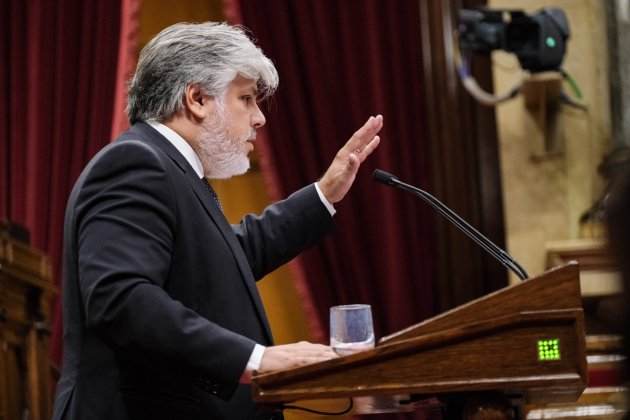 El president del grup parlamentari de Junts per Catalunya, Albert Batet, al debat de política general al Parlament  de Catalunya / Carlos Baglietto