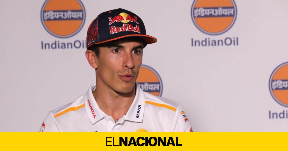 Marc Márquez sobre coger rueda: ¡Si conduces una Honda lo entenderás!