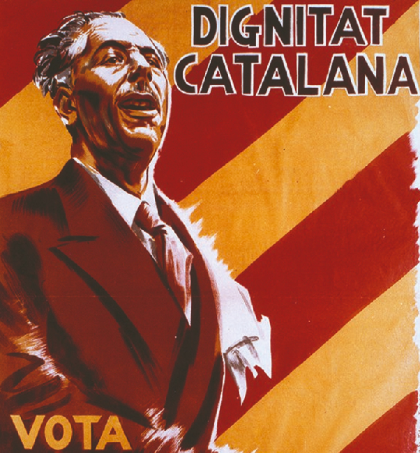 Cartell electoral del Front d'Esquerres. Eleccions 1936. Font ElNacional