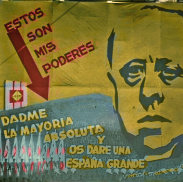 Cartell electoral de la CEDA. Eleccions 1936. Fonr ElNacional