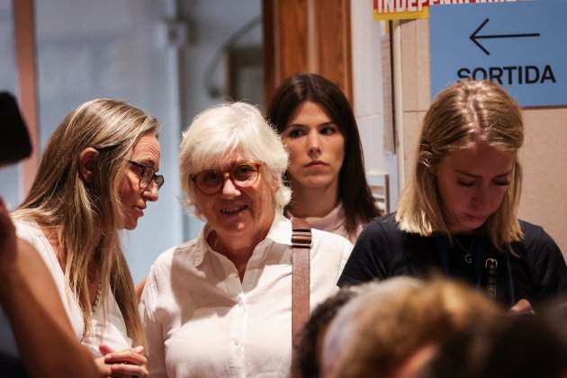 clara ponsatí acte presó model aniversari 1O 2023 foto miquel muñoz