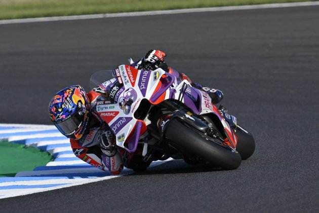 Jorge Martin sobre la Ducati del Pramac en el GP de Japó / Foto: Europa Press