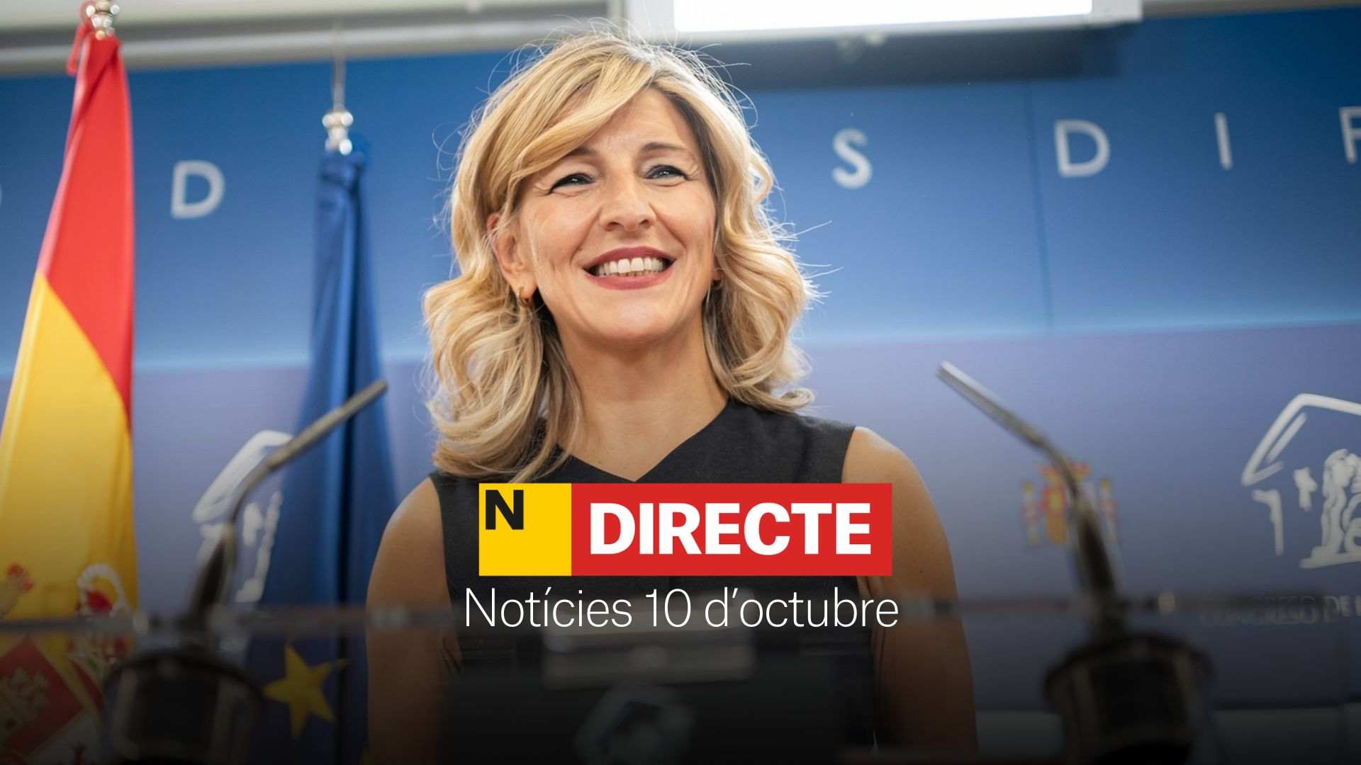 Últimes notícies del 10'octubre a Catalunya i al món