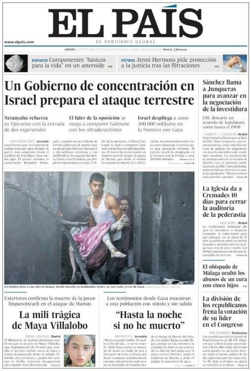 el pais 12 octubre